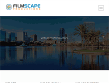 Tablet Screenshot of filmscapepro.com